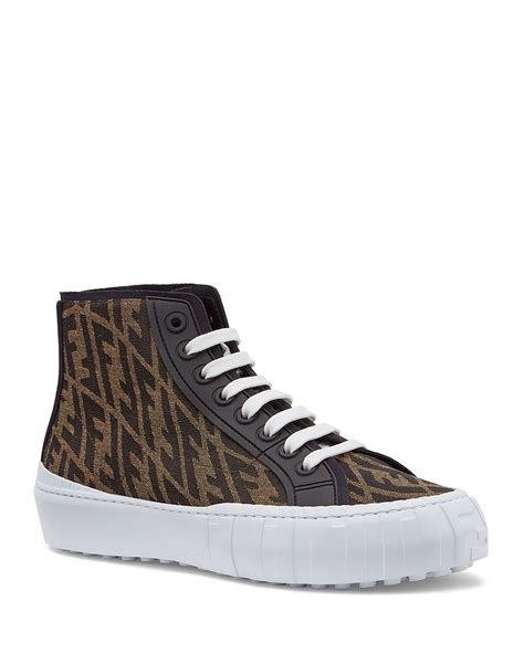 fendi men shoe|fendi high top sneakers men's.